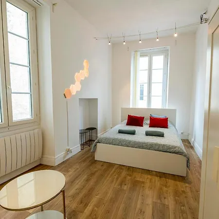 Coeur De Ville, Magnifique Appartement + Parking Pau Buitenkant foto